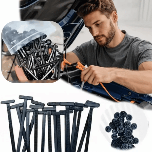 20Pack Heavy Duty Self-Locking Nylon Zip Ties