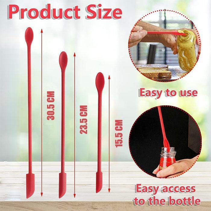 Mini Silicone Telescopic Spatula(🔥Buy 1 Free 1)