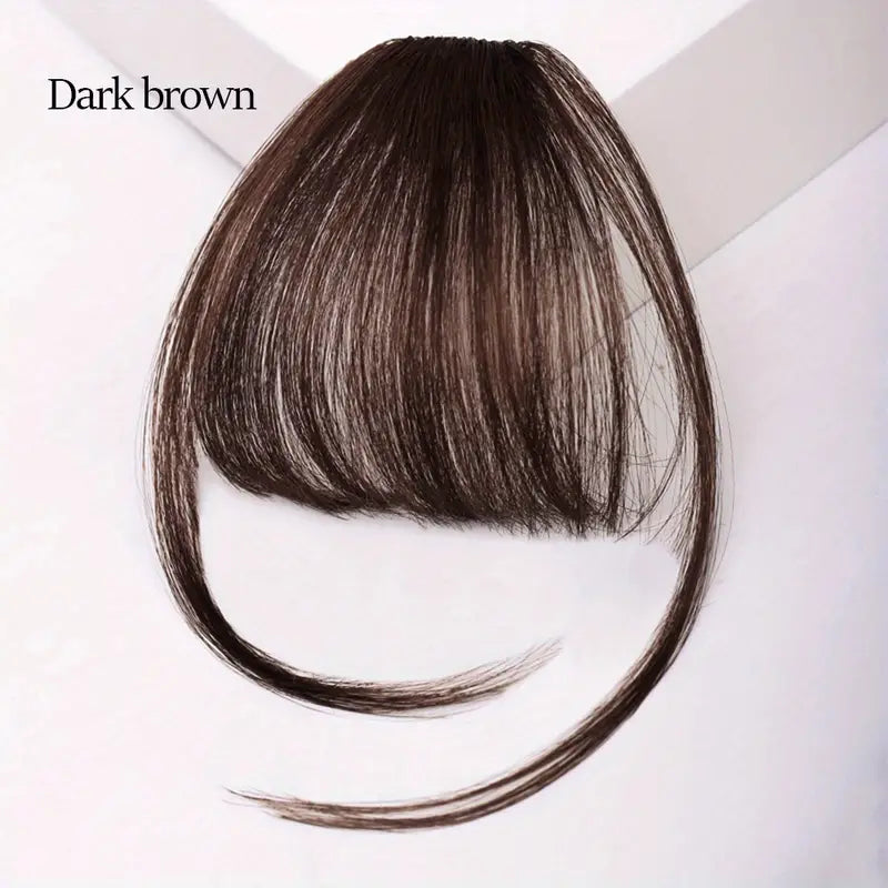š„Synthetic 3D Clip-In Bangs Hair Extensions Fringe