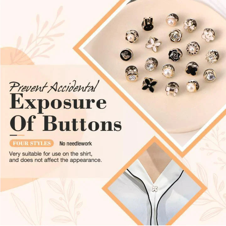 😍16Pcs Set Anti-Exposure Fixed Buttons