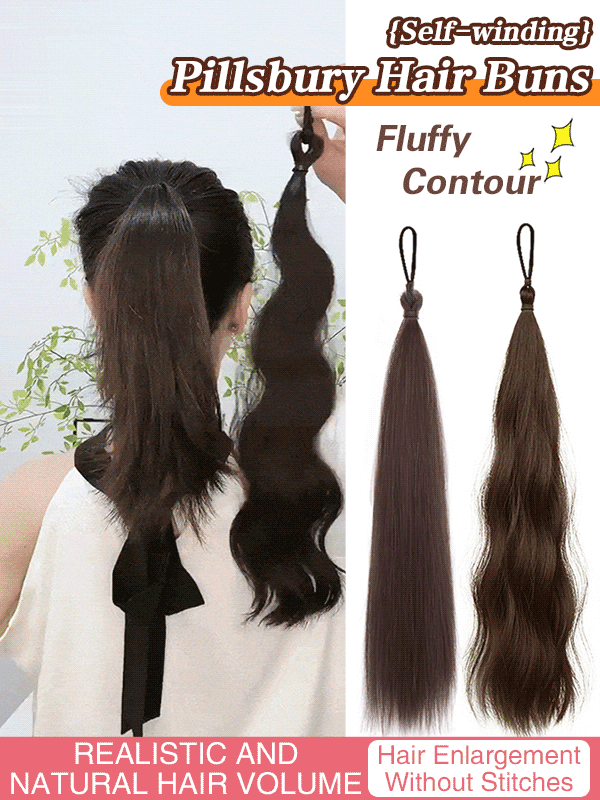 Self winding hair increasing wig bundles