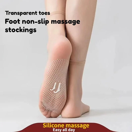 💖40% OFF🎁New anti-snag non-slip foot massage stockings