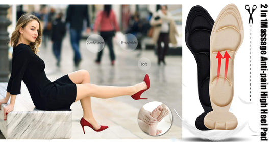 2 in 1 Massage Anti-nain High Heel Pad