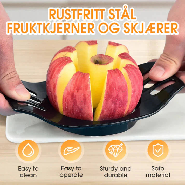 Stainless Steel Fruit Corer and Slicer