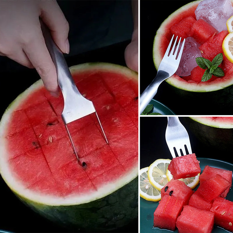 🍉2-in-1 Watermelon Fork Slicer