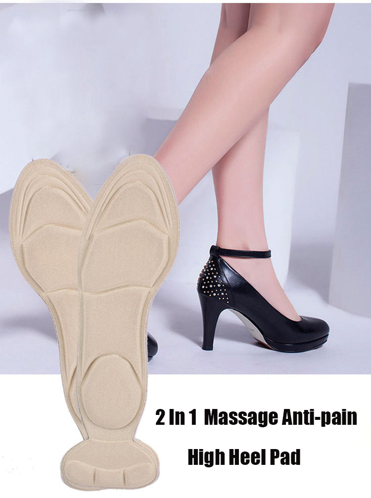 2 in 1 Massage Anti-nain High Heel Pad