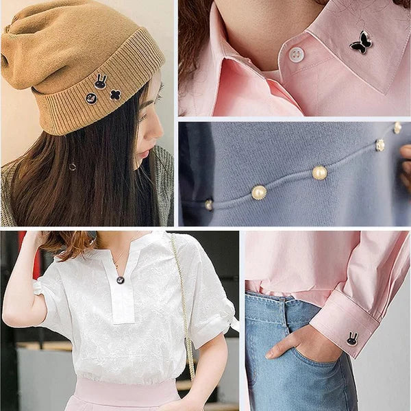 😍16Pcs Set Anti-Exposure Fixed Buttons