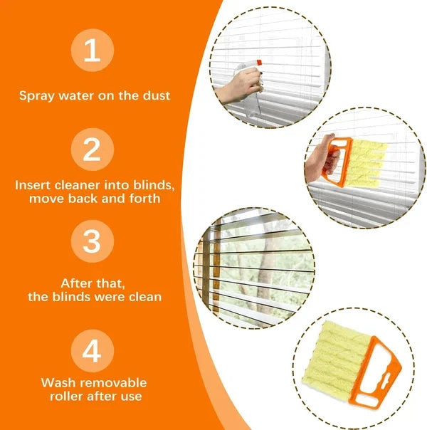 Blind Cleaner Useful Microfiber Window Cleaning Brush