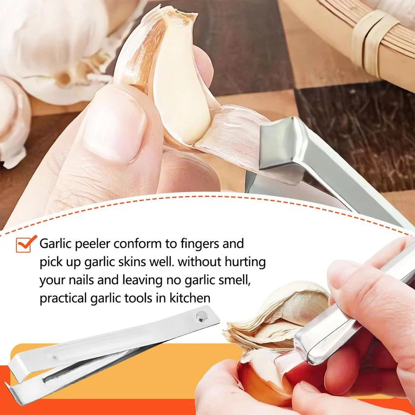 Kitchen Garlic Peeler (2Pcs/Set)