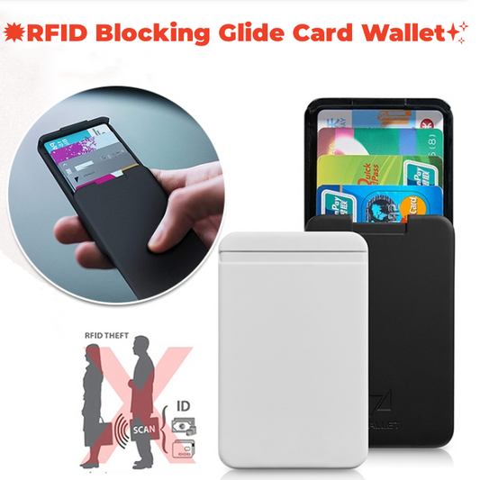 💥RFID Blocking Glide Card Wallet🚀Cash On Delivery