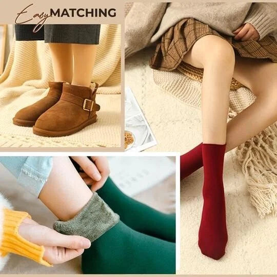 Thicken Plush Socks 🔥 Winter Sale 🔥（BUY 1 GET 1 FREE）