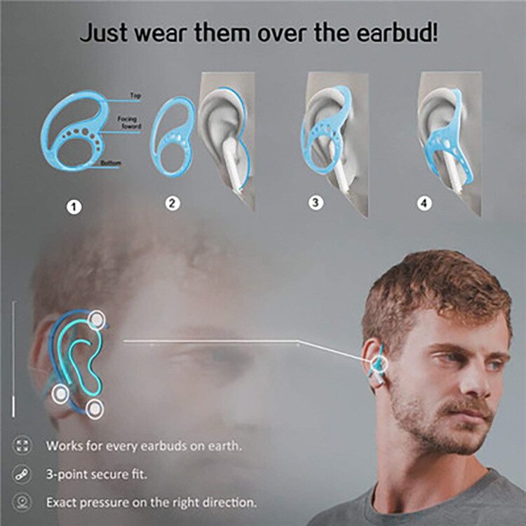 Bluetooth headset silicone fixing sleeve