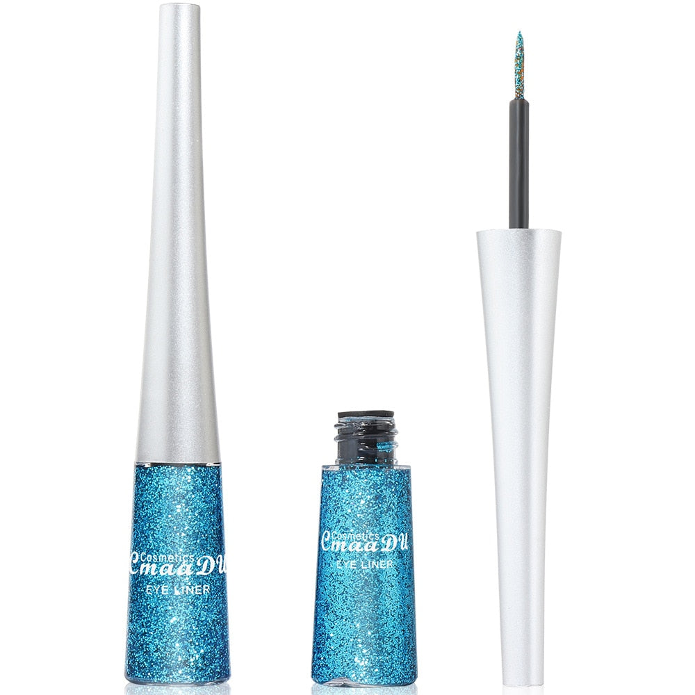 Shiny Eye Liners Colorful Liquid Glitter Eyeliner