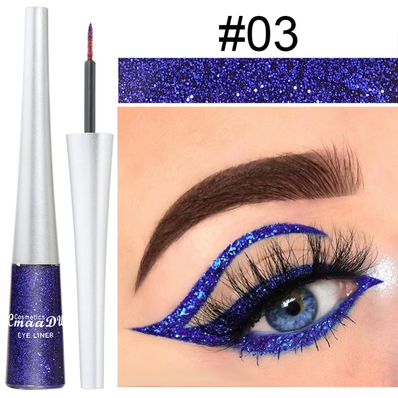 Shiny Eye Liners Colorful Liquid Glitter Eyeliner