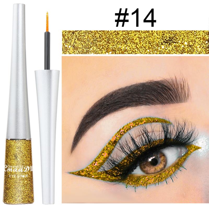 Shiny Eye Liners Colorful Liquid Glitter Eyeliner